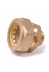 Соединение 25мм х 3/4"нр Hydrosta для нержавеющей гофротрубы