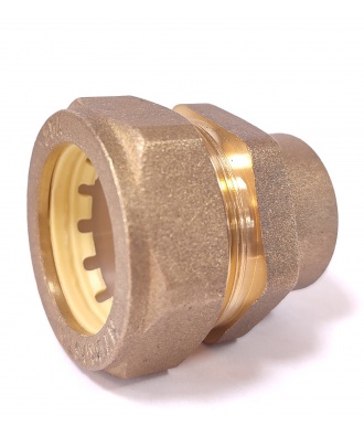 Соединение 25мм х 3/4"вр Hydrosta для нержавеющей гофротрубы