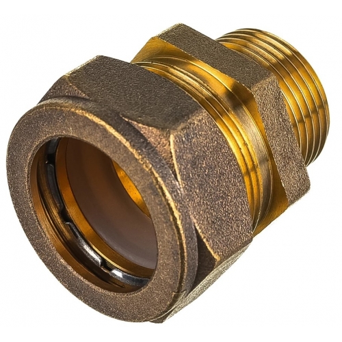 Соединение 40мм х 1 1/2"нр для нержавеющей гофротрубы купить в интернет магазине Санрай73