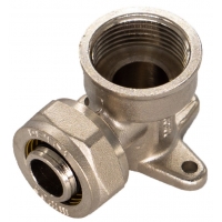 Угольник 20мм х 1/2"вр обжим установочный для металлопластиковых труб