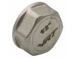 Заглушка 1/2"вр VRT никелированная латунная
