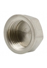 Заглушка 1/2"вр VRT никелированная латунная