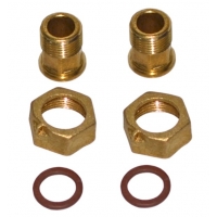 Комплект для подключения счётчиков воды ДУ 25 мм