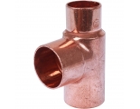 Фитинг 28мм х 28мм х 22мм Sanha медь, тройник ВП-ВП-ВП, для медных труб, под пайку