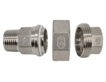 Разъемное соединение 1/2"НВ NewKey, нержавеющая сталь AISI304 (CF8), PTFE, PN16