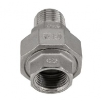 Разъемное соединение 1/2"НВ NewKey, нержавеющая сталь AISI304 (CF8), PTFE, PN16