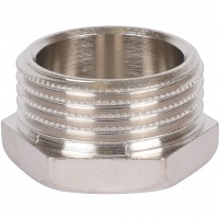 Заглушка 1"нр Stout никелированная латунная