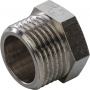 Заглушка 3/8"нр Stout никелированная латунная