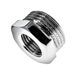 Футорка 1"нр х 1/2"вр Vieir хромированная латунная