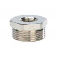 Футорка 2"нр х 1/2"вр никелированная