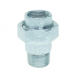 Разъемное соединение 2"ВН Gebo Platinum без прокладки из ковкого чугуна оцинкованный