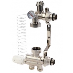 Насосно-смесительный узел OTMO PRO без насоса, 130 мм, 20-70°С