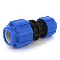 Муфта 50мм х 25мм ТПК-Аква компрессионная для ПНД труб