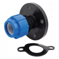 Соединение фланцевое 90мм х 4" ТПК-Аква компрессионное для ПНД труб