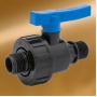 Кран шаровой 1 1/2"нр х 1 1/2"нр ТПК-Аква для ПНД труб