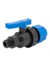 Кран шаровой 32мм х 3/4"нр ТПК-Аква компрессионный для ПНД труб