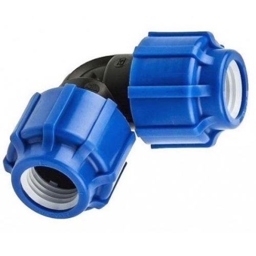 Отвод компрессионный ТПК-Аква 50 мм х 50 мм, 90º, для ПНД труб купить в интернет магазине Санрай73