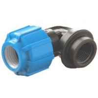 Отвод 32мм х 1"нр 90º ТПК-Аква компрессионный для ПНД труб