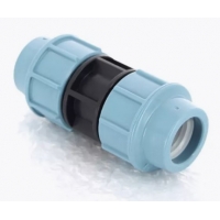 Муфта 32мм х 32мм Unidelta компрессионная для ПНД труб