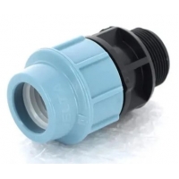 Муфта 25мм х 1"нр Unidelta компрессионная для ПНД труб