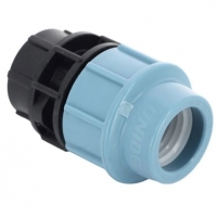 Муфта 25мм х 3/4"вр Unidelta компрессионная для ПНД труб