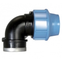 Отвод 25мм х 3/4"вр 90º Unidelta компрессионный для ПНД труб