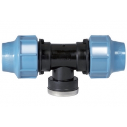 Тройник 20мм х 1/2"вр х 20мм UNIDELTA компрессионный для ПНД труб