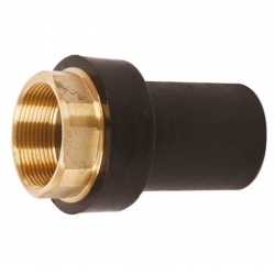 Переход 20 х 1/2"ВР ПЭ100 SDR11 электросварной латунь