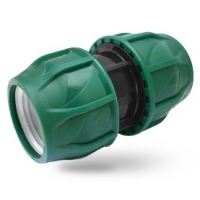 Муфта 110мм х 110мм Poelsan Green компрессионная для ПНД труб