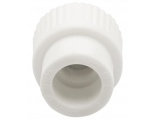 Муфта 20 мм х 1/2"нр Ever Plast PP-R белый с резьбой для полипропиленовых труб