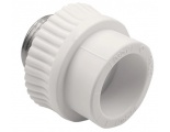 Муфта 32 мм х 1"нр с резьбой Ever Plast PPRC белый для полипропиленовых труб