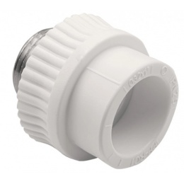 Муфта 32 мм х 1"нр с резьбой Ever Plast PPRC белый для полипропиленовых труб