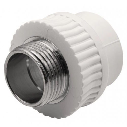 Муфта 32 мм х 1"нр с резьбой Ever Plast PPRC белый для полипропиленовых труб купить в интернет магазине Санрай73