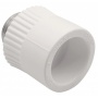 Муфта 32 мм х 3/4"нр с резьбой Ever Plast PP-R белый для полипропиленовых труб