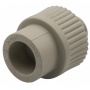 Муфта 20 мм х 1/2"нр Ever Plast PP-R серый для полипропиленовых труб