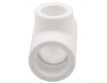 Тройник переходной 25 х 20 х 25 мм Ever Plast PP-R белый, для полипропиленовых труб