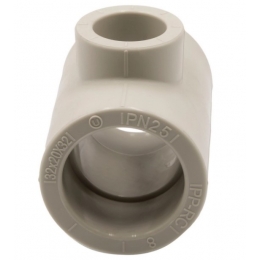Тройник 32 х 20 х 32 мм переходной Ever Plast PP-R серый для полипропиленовых труб