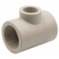 Тройник 32 х 20 х 32 мм переходной Ever Plast PP-R серый для полипропиленовых труб