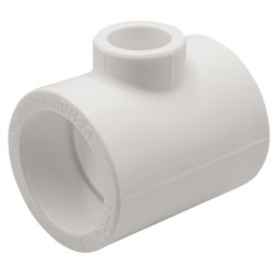 Тройник 40 х 20 х 40 мм переходной Ever Plast PP-R белый для полипропиленовых труб