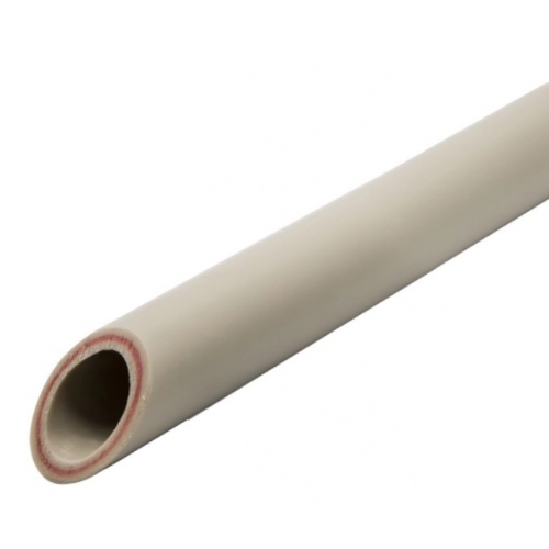 Труба 25х4,2 мм EVER PLAST PP-R серый PN 25, SDR 6, стекловолокно купить в интернет магазине Санрай73