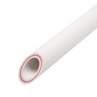Труба 50х6,9 мм EVER® plast PP-R белый, PN 20, SDR 7.4, стекловолокно