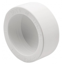Заглушка 63 мм Ever Plast PPRC белый, для полипропиленовых труб