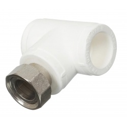 Тройник 20 х 1/2 с накид. гайкой ппр