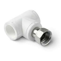 Тройник 20 х 1/2 с накид. гайкой ппр