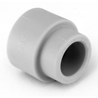Муфта 32 х 20 мм внутренний-внутренний Heisskraft PP-R серый для полипропиленовых труб