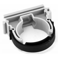 Опора 40 мм с ремешком Heisskraft PP-R серый для полипропиленовых труб