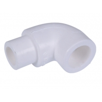 Угольник 25 мм 90° Pilsa PP-R белый внутренний-наружный, для полипропиленовых труб