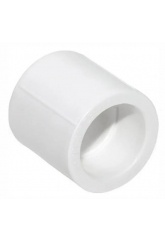 Муфта 20 мм внутренний-внутренний СТК PP-R белый, для полипропиленовых труб