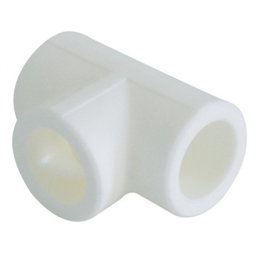Тройник равнопроходной 32 мм СТК PP-R белый, для полипропиленовых труб купить в интернет магазине Санрай73