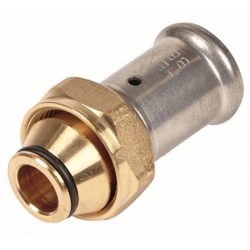 Соединение 20мм х 3/4"EK Henco пресс, для металлопластиковых труб купить в интернет магазине Санрай73